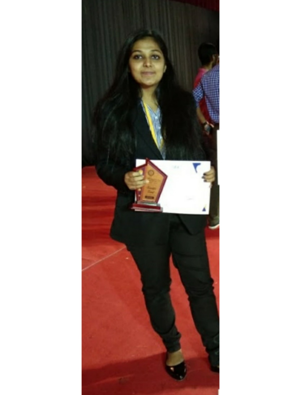 Arpita Biswas : 1st Prize won in E Poster Competition