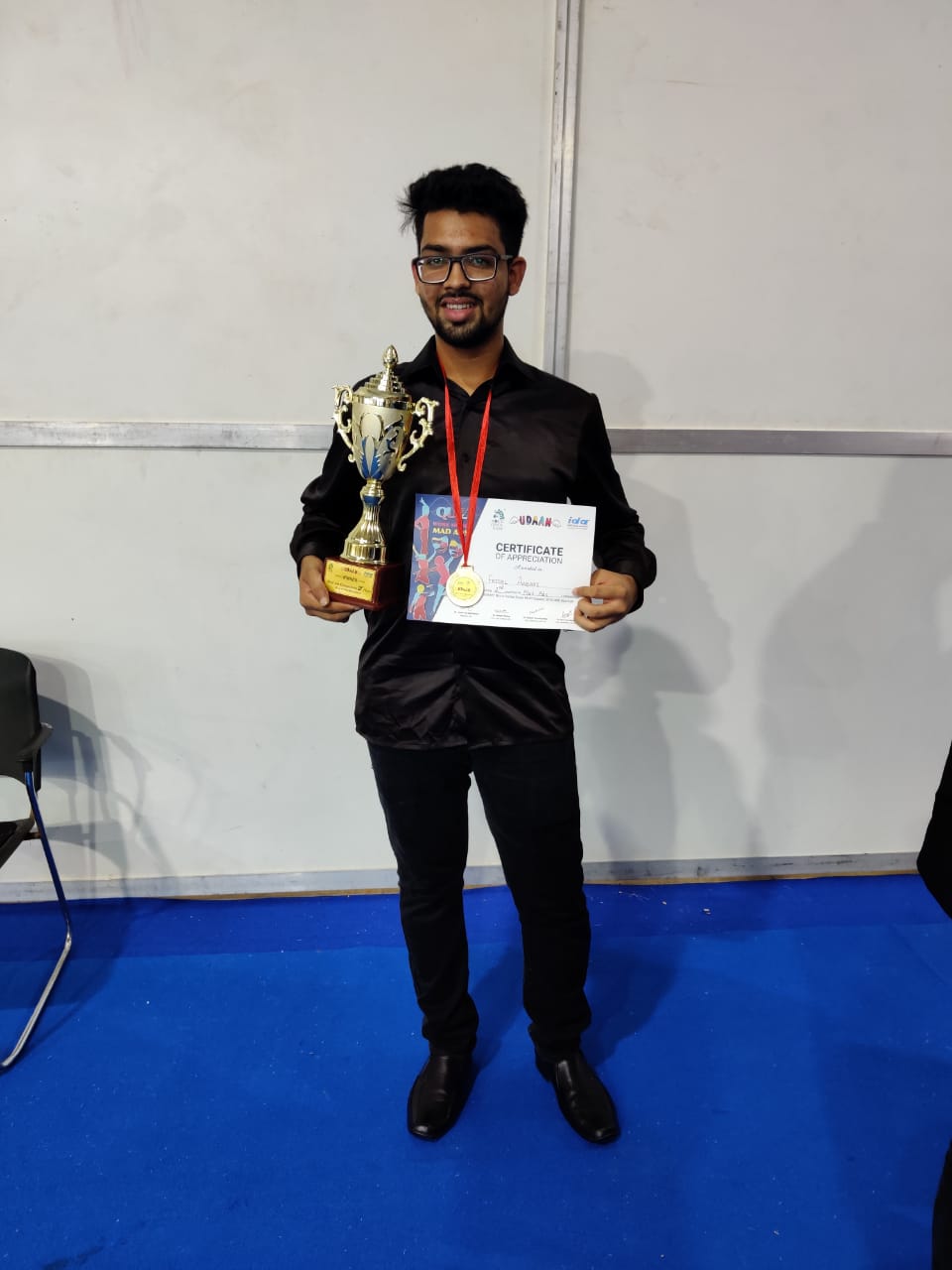 Faisal Afzal Ansari : Won 2nd prize In MAD ADS COMPETITION 